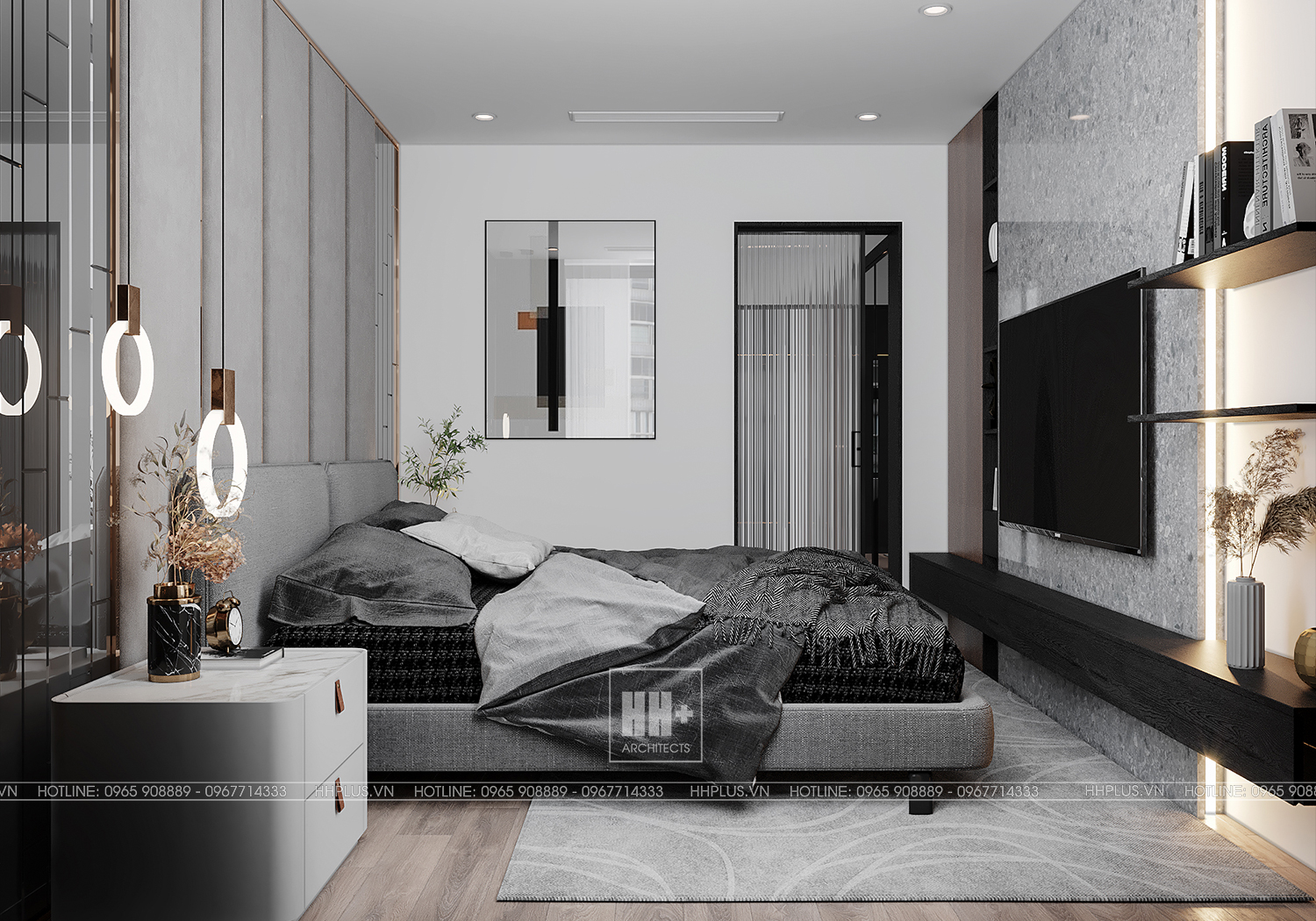 Thiết kế phòng ngủ 9m2