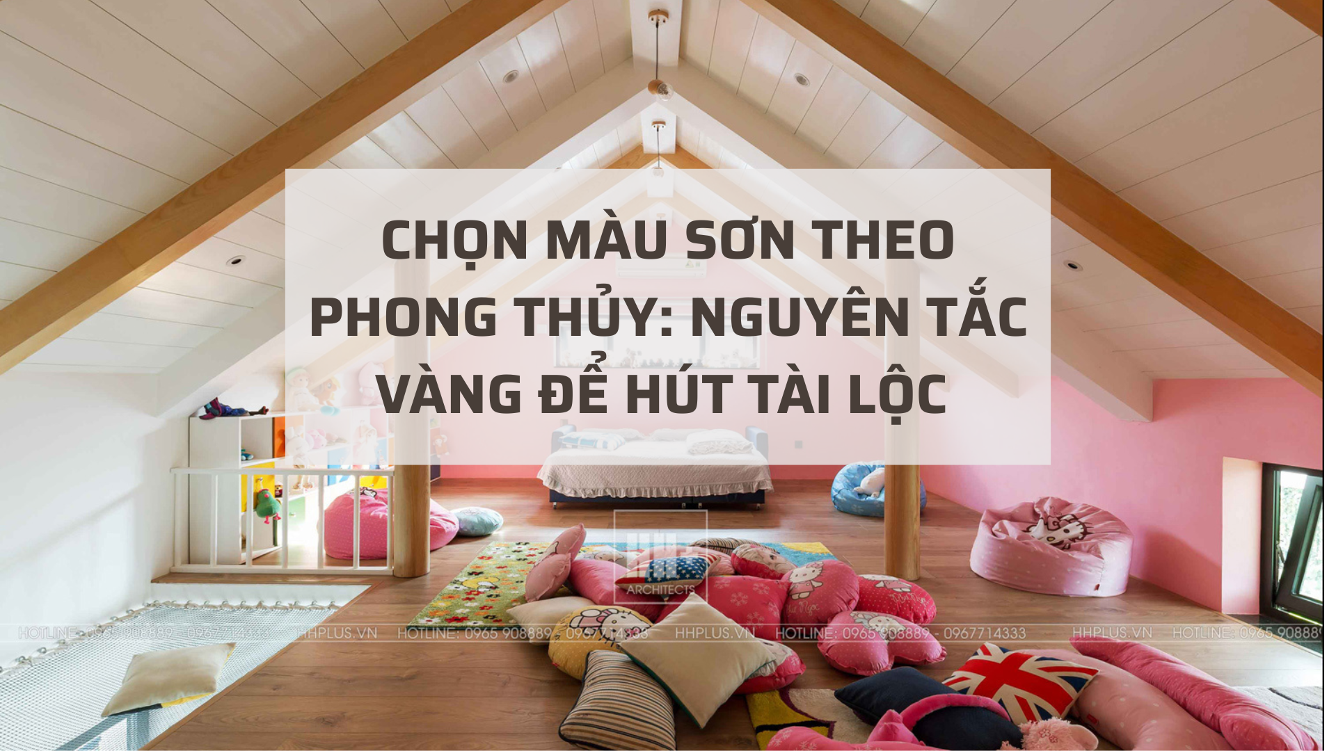 Chọn màu sơn theo phong thủy