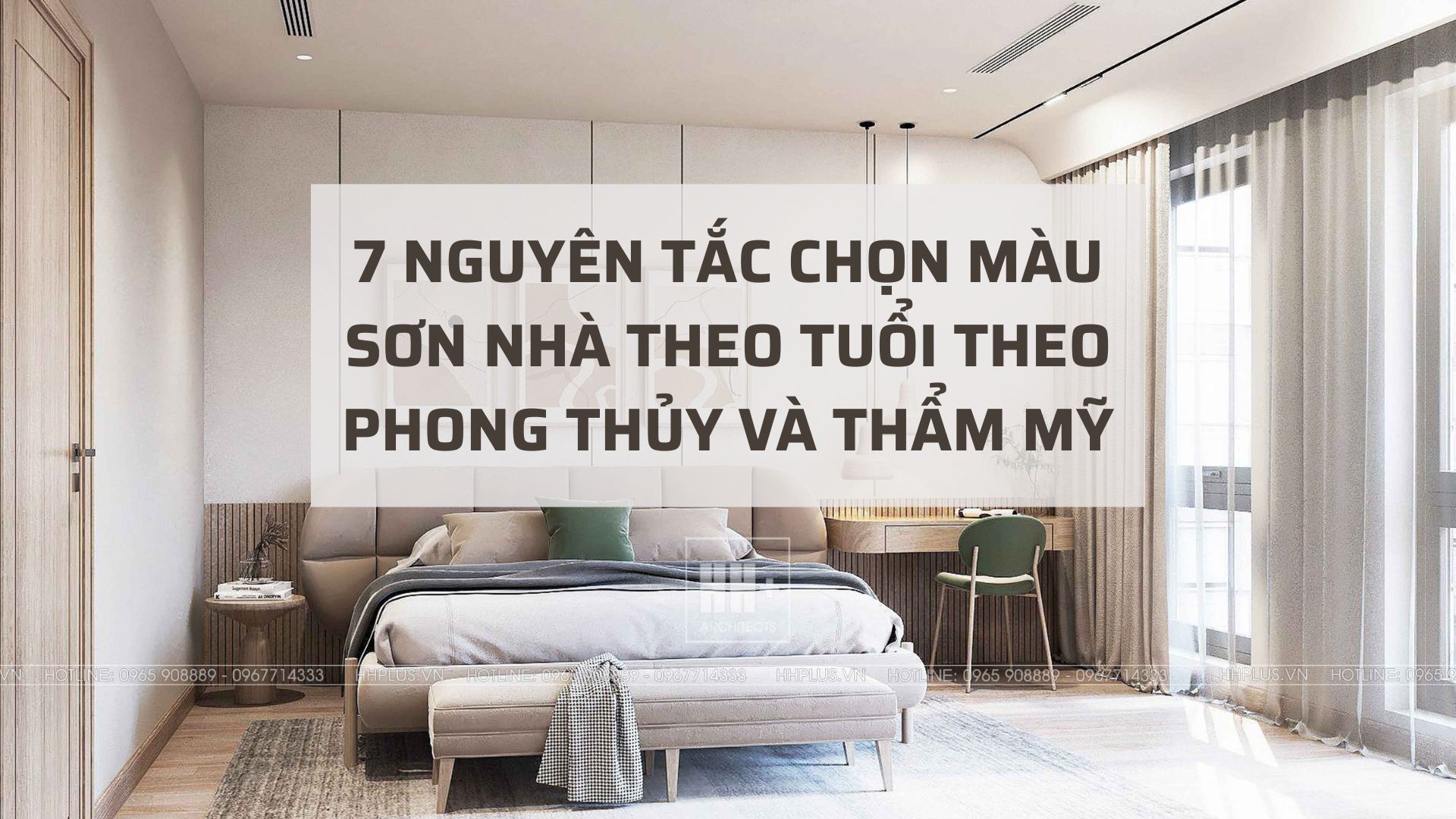 Chọn màu sơn nhà theo tuổi? 7 nguyên tắc theo phong thủy và thẩm mỹ
