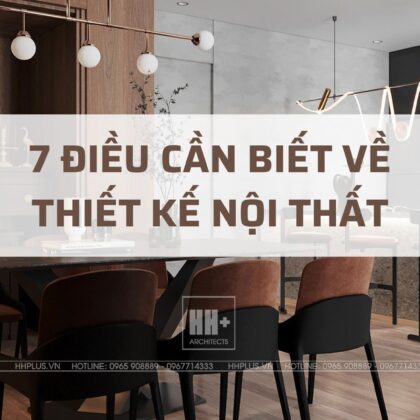 Thiết kế nội thất là gì?