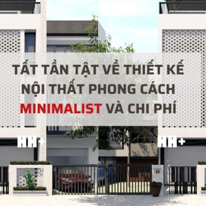 Thiết kế nội thất phong cách Minimalist